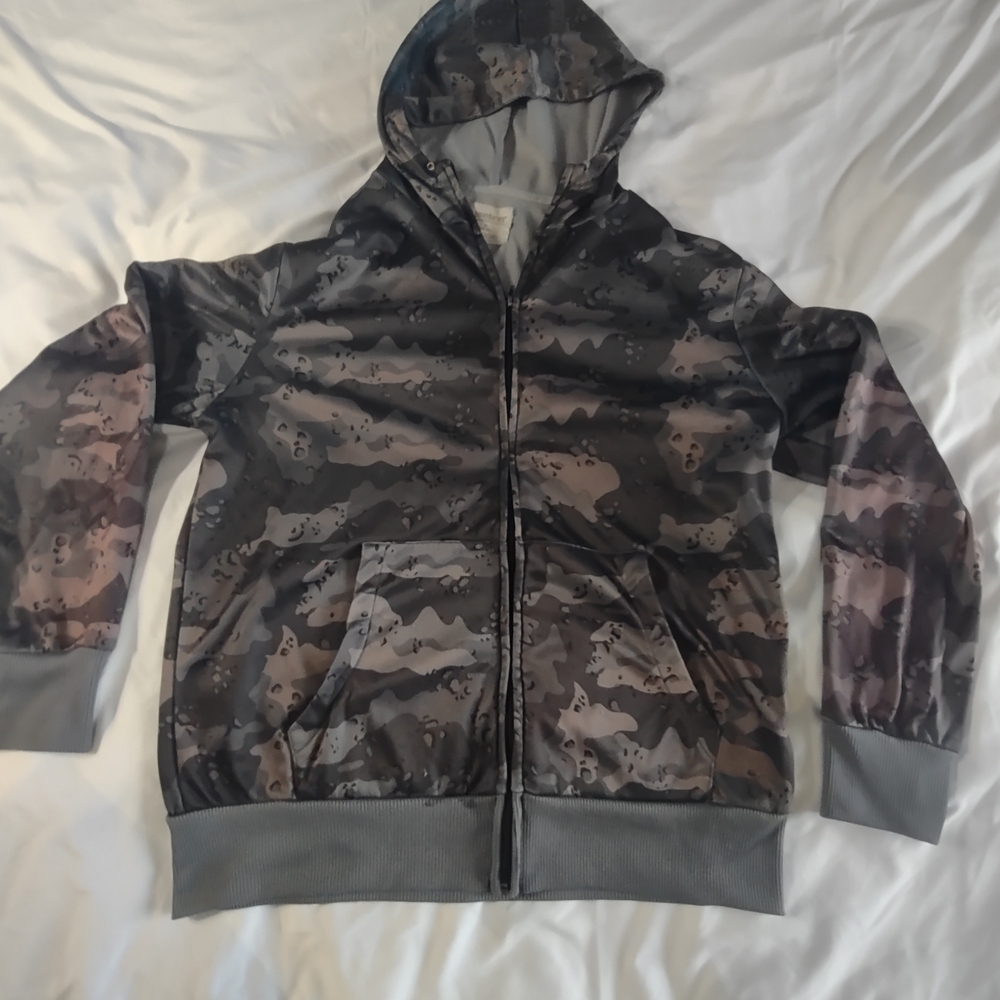 No Boundaries Men's Camouflage Performance Jacket